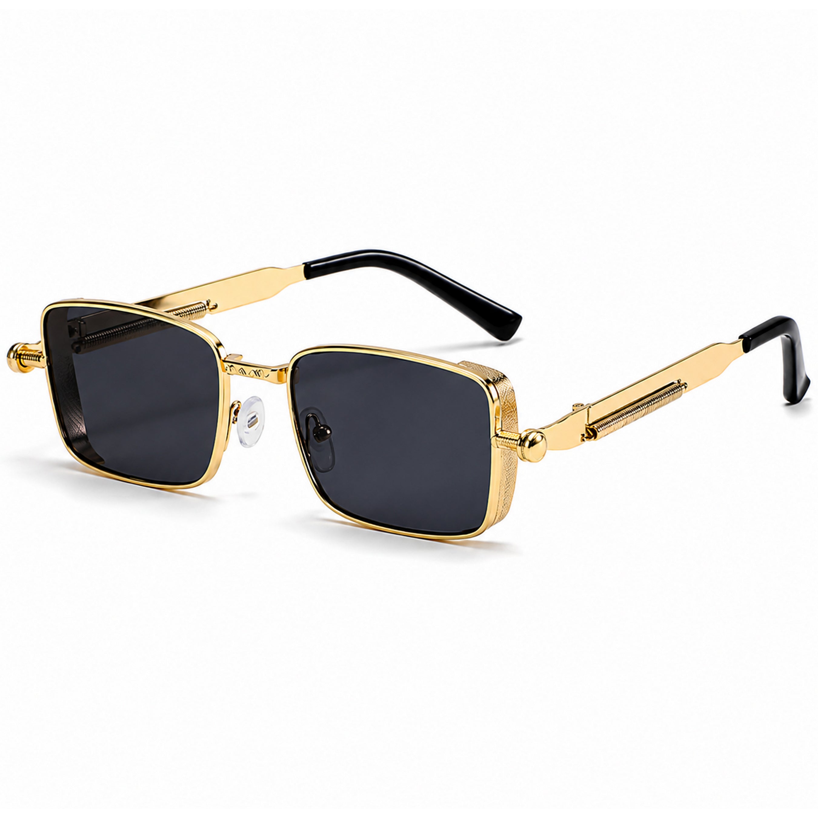 Dervin UV Protected Retro Rectangular Sunglasses For Men & Women