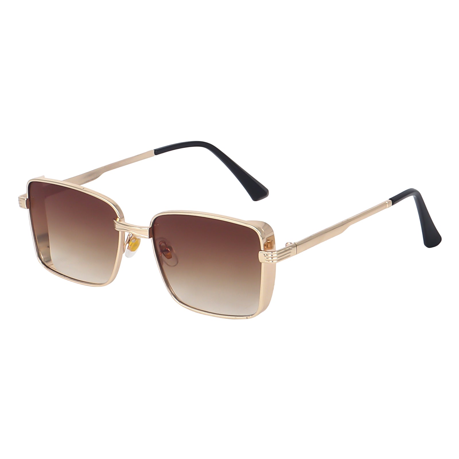 Dervin UV Protected Retro REctangular Sunglasses For Men & Women