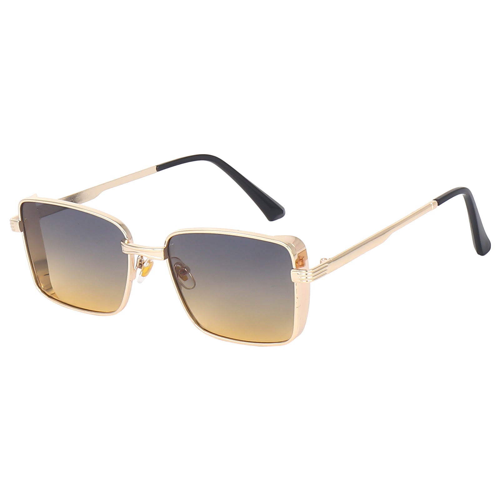 Dervin UV Protected Retro REctangular Sunglasses For Men & Women