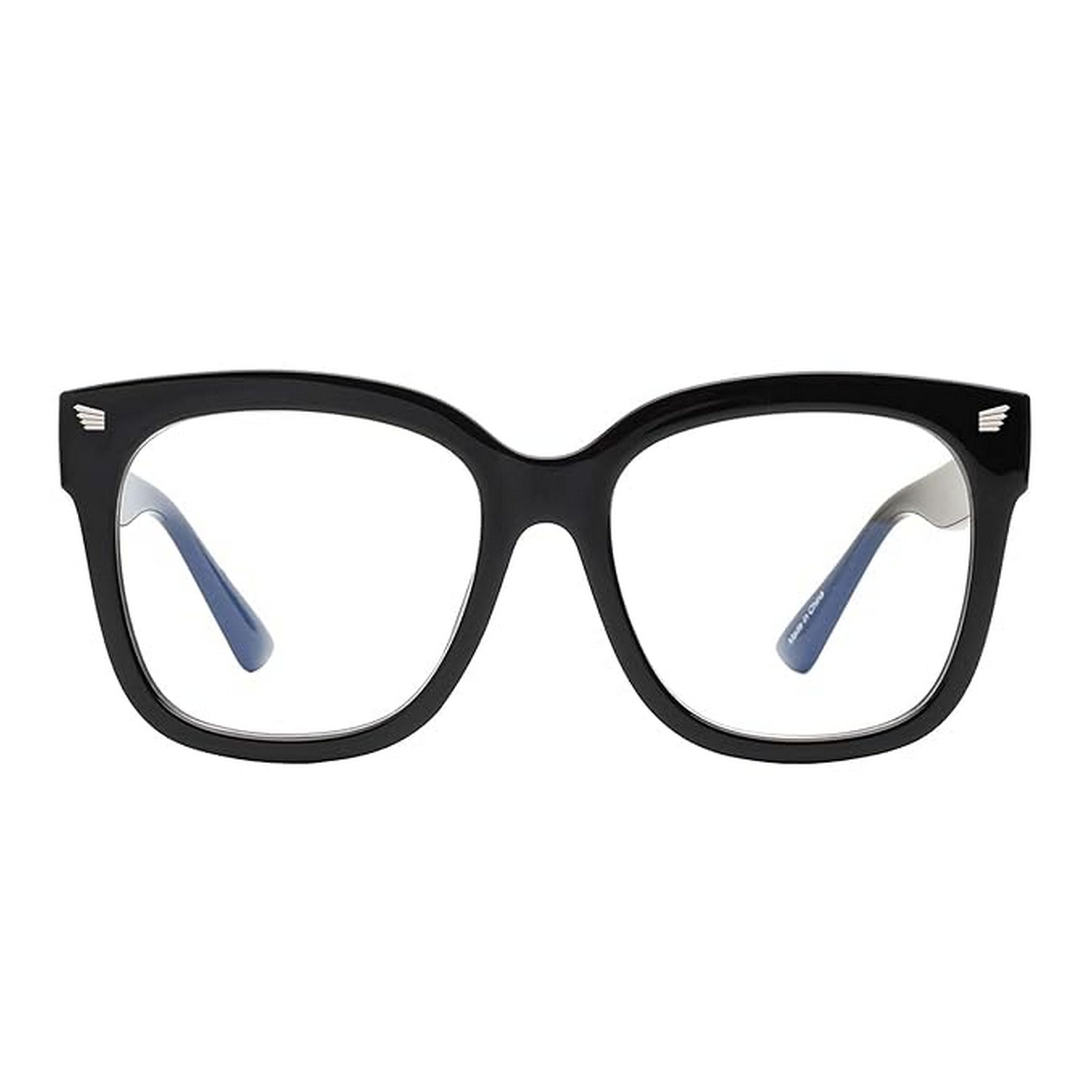 Dervin Unisex Blue Light Blocking, Blue Cut Anti Glare Oversized Computer Glasses for Eye Protection from UV by Tablet, Laptop, Mobile (Clear)