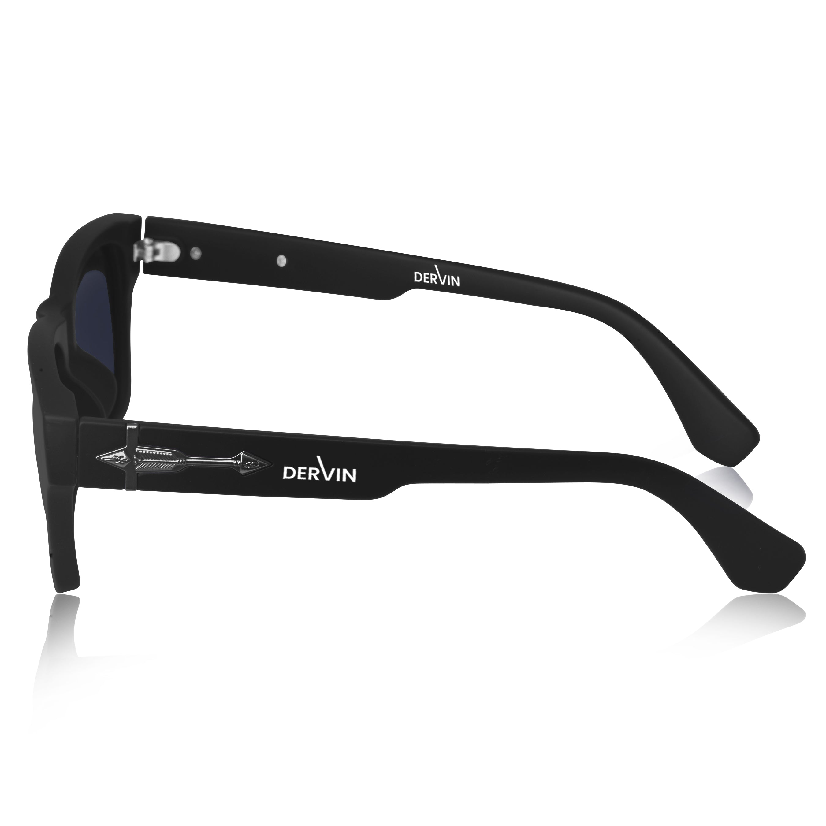 Dervin UV Protection Polarized Rectangular Sunglasses for Men and Women