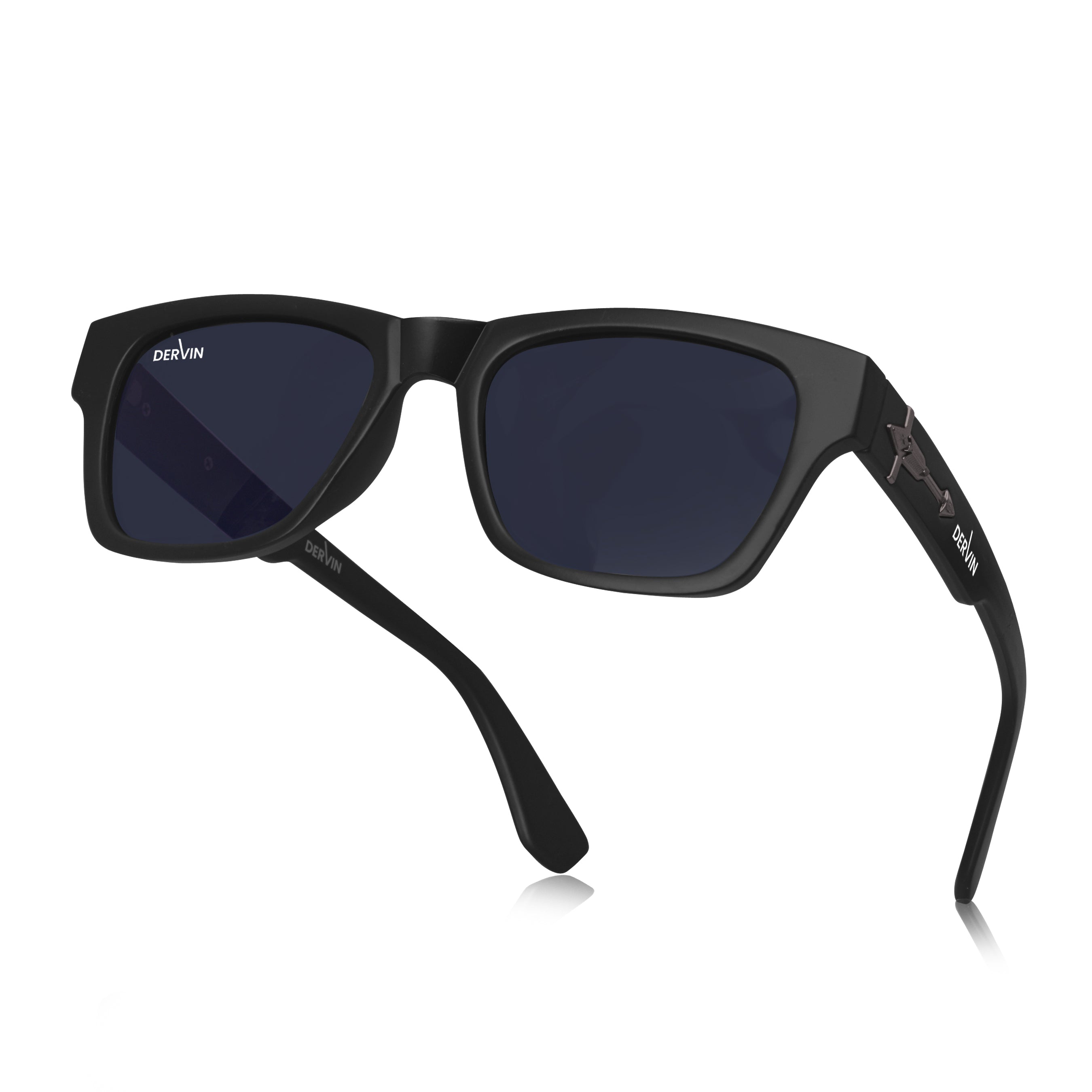 Dervin UV Protection Polarized Rectangular Sunglasses for Men and Women