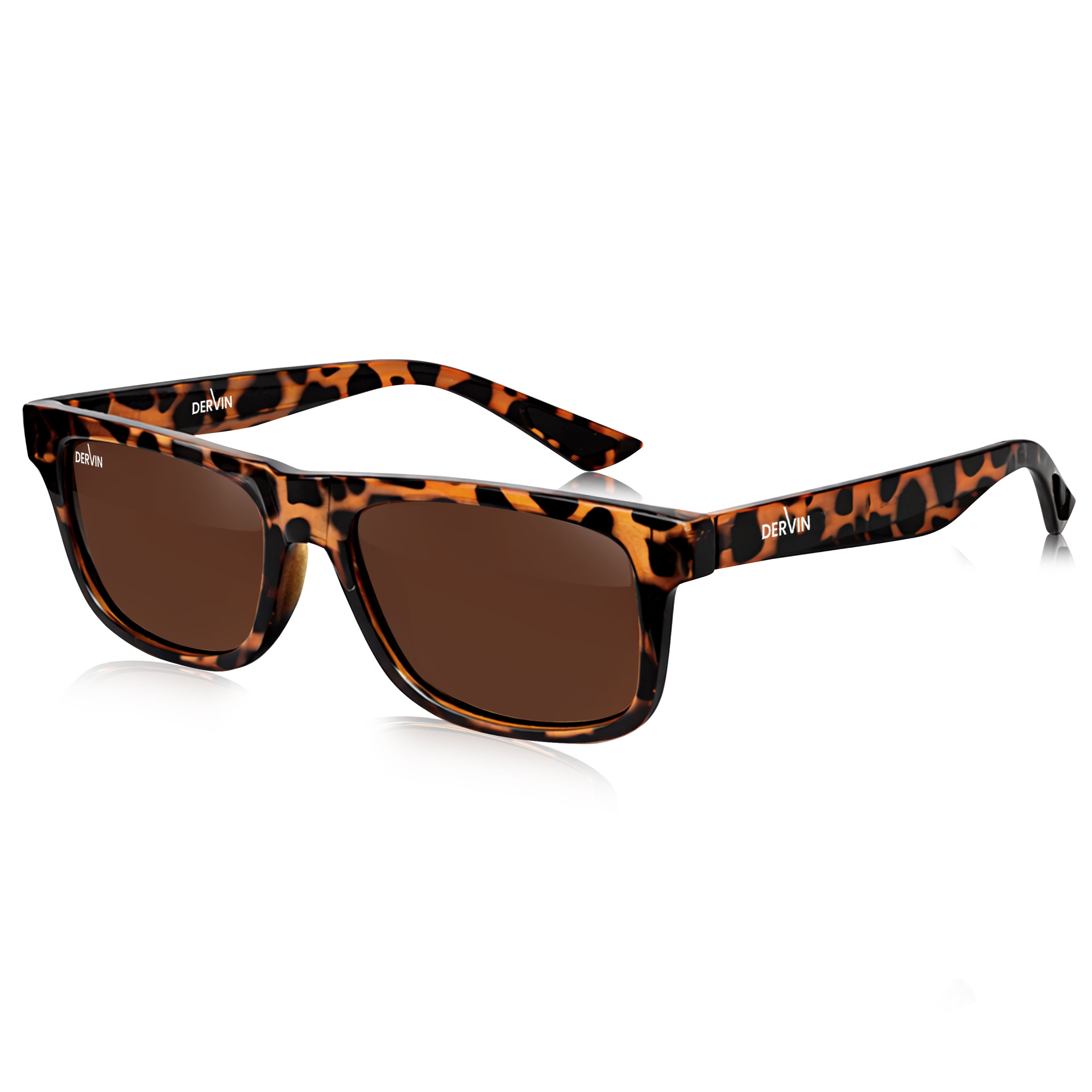 Dervin UV Protection Polarized Rectangular Sunglasses for Men and Women | Shades for Men & Women
