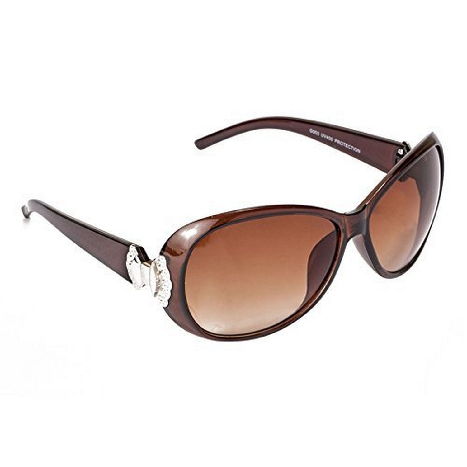 Dervin Oversized Women's Sunglasses (Brown)