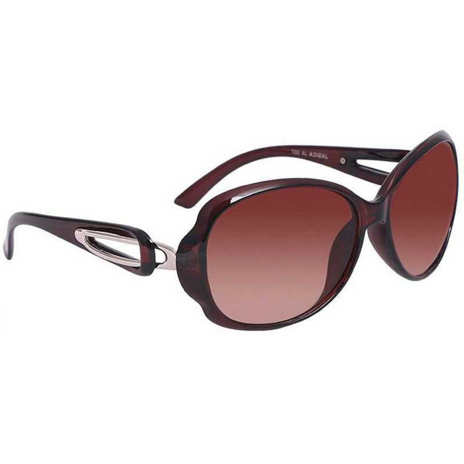 Dervin Oversized Women's Sunglasses (Brown)