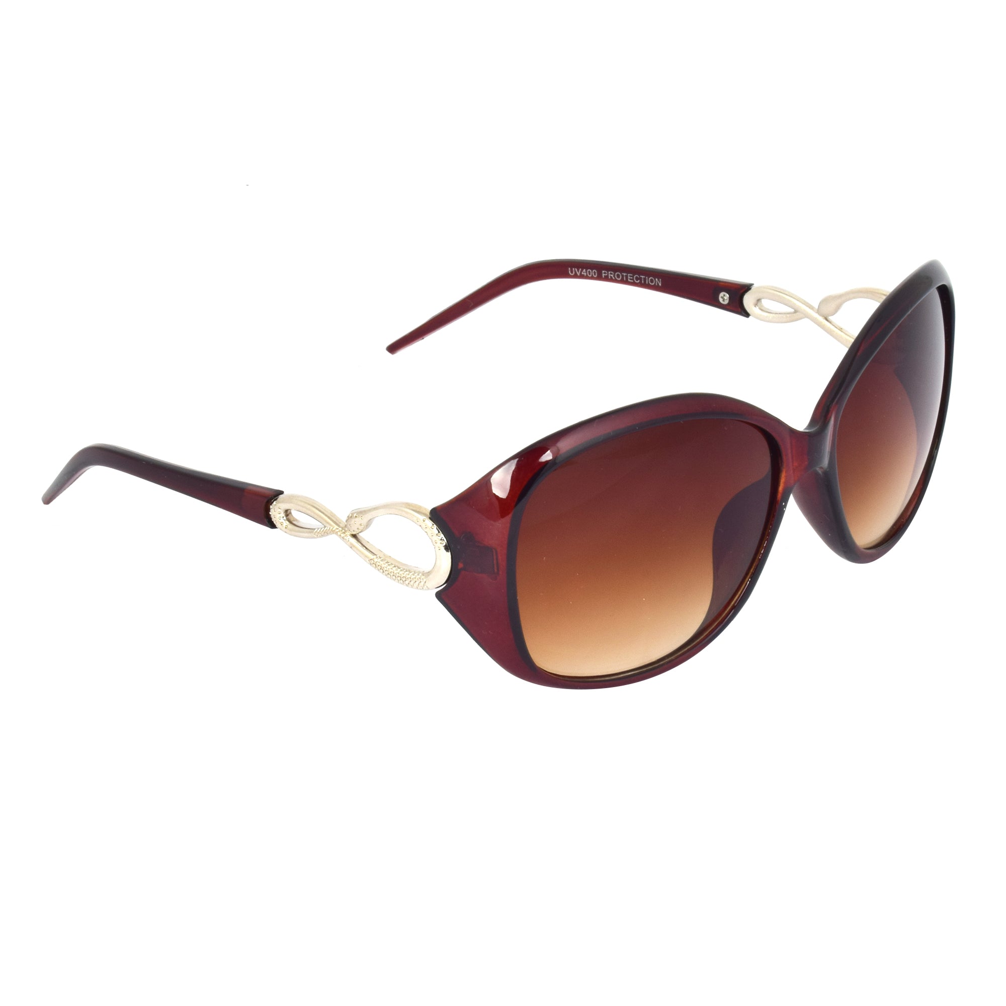 Dervin Oversized Women's Sunglasses (Brown)