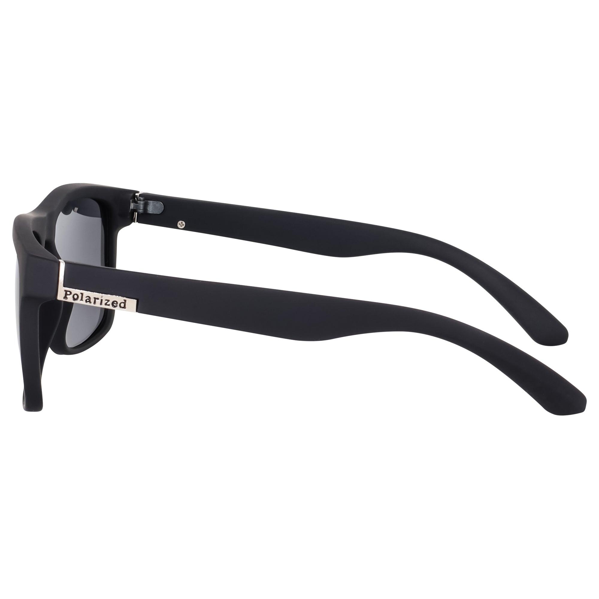 UV Protected Retro Square Polarized Sunglasses for Men and Women - Dervin