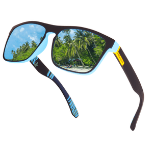 UV Protected Retro Square Polarized Sunglasses for Men and Women - Dervin