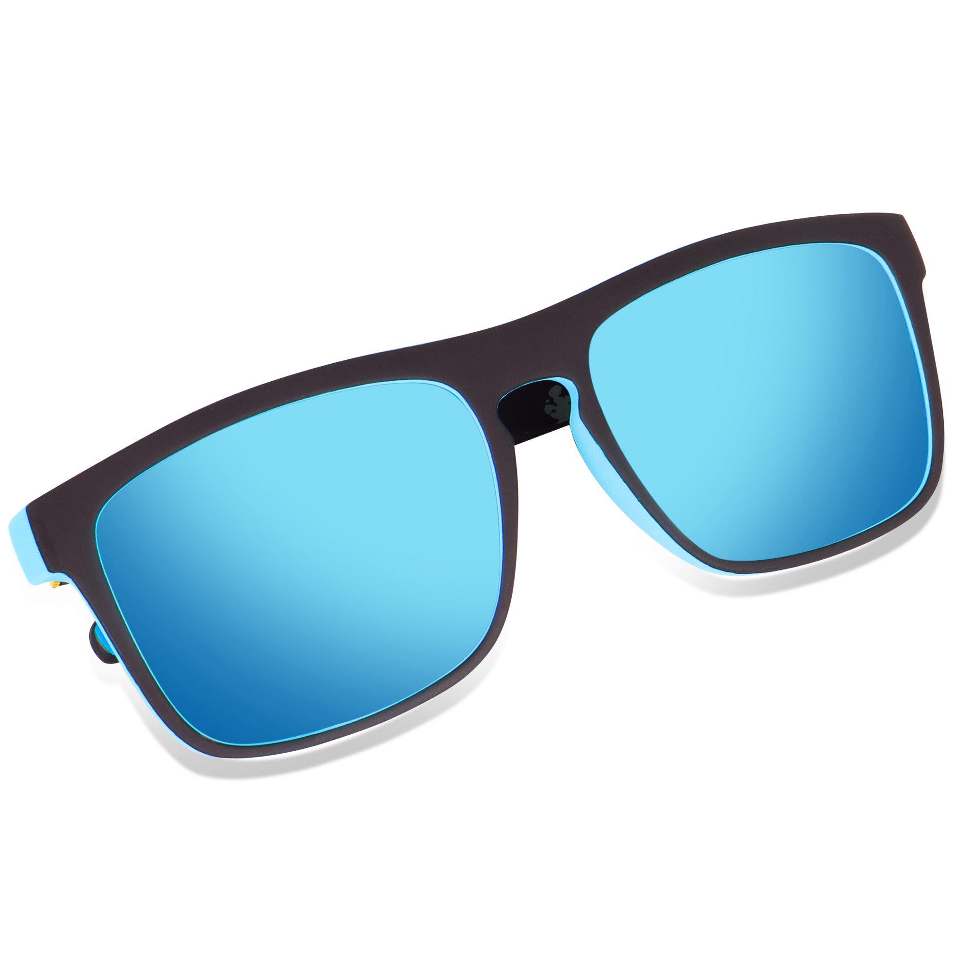 UV Protected Retro Square Polarized Sunglasses for Men and Women - Dervin