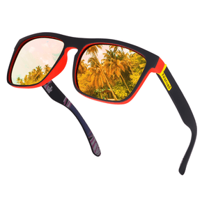 UV Protected Retro Square Polarized Sunglasses for Men and Women - Dervin