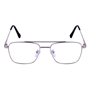 Dervin Blue Light Blocking Blue Cut Zero Power anti-glare Retro Square Eyeglasses, Frame for Eye Protection from UV by Computer/Tablet/Laptop/Mobile (Golden) - Dervin