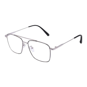 Dervin Blue Light Blocking Blue Cut Zero Power anti-glare Retro Square Eyeglasses, Frame for Eye Protection from UV by Computer/Tablet/Laptop/Mobile (Golden) - Dervin