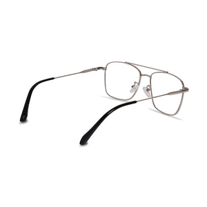 Dervin Blue Light Blocking Blue Cut Zero Power anti-glare Retro Square Eyeglasses, Frame for Eye Protection from UV by Computer/Tablet/Laptop/Mobile (Golden) - Dervin