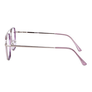 Dervin Blue Light Blocking Blue Cut Zero Power anti-glare Retro Square Eyeglasses, Frame for Eye Protection from UV by Computer/Tablet/Mobile/Laptop - Dervin