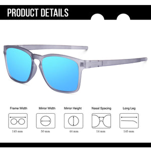 Dervin UV Protected Square Sunglasses for Men and Women - Dervin