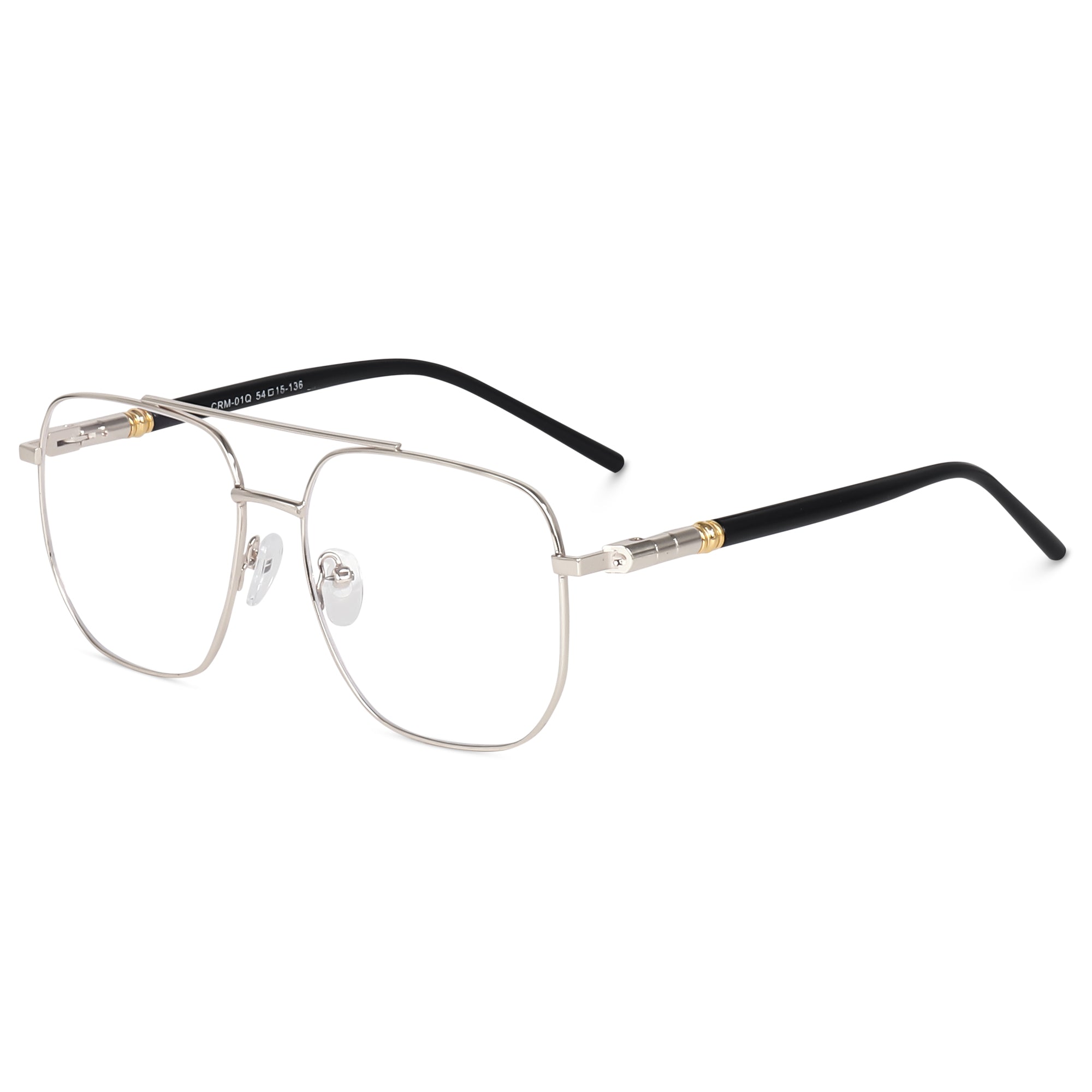 Dervin Blue Light Blocking Blue Cut Zero Power anti-glare Retro Square Eyeglasses frame for Eye Protection from UV by Computer/Tablet/Mobile/Laptop