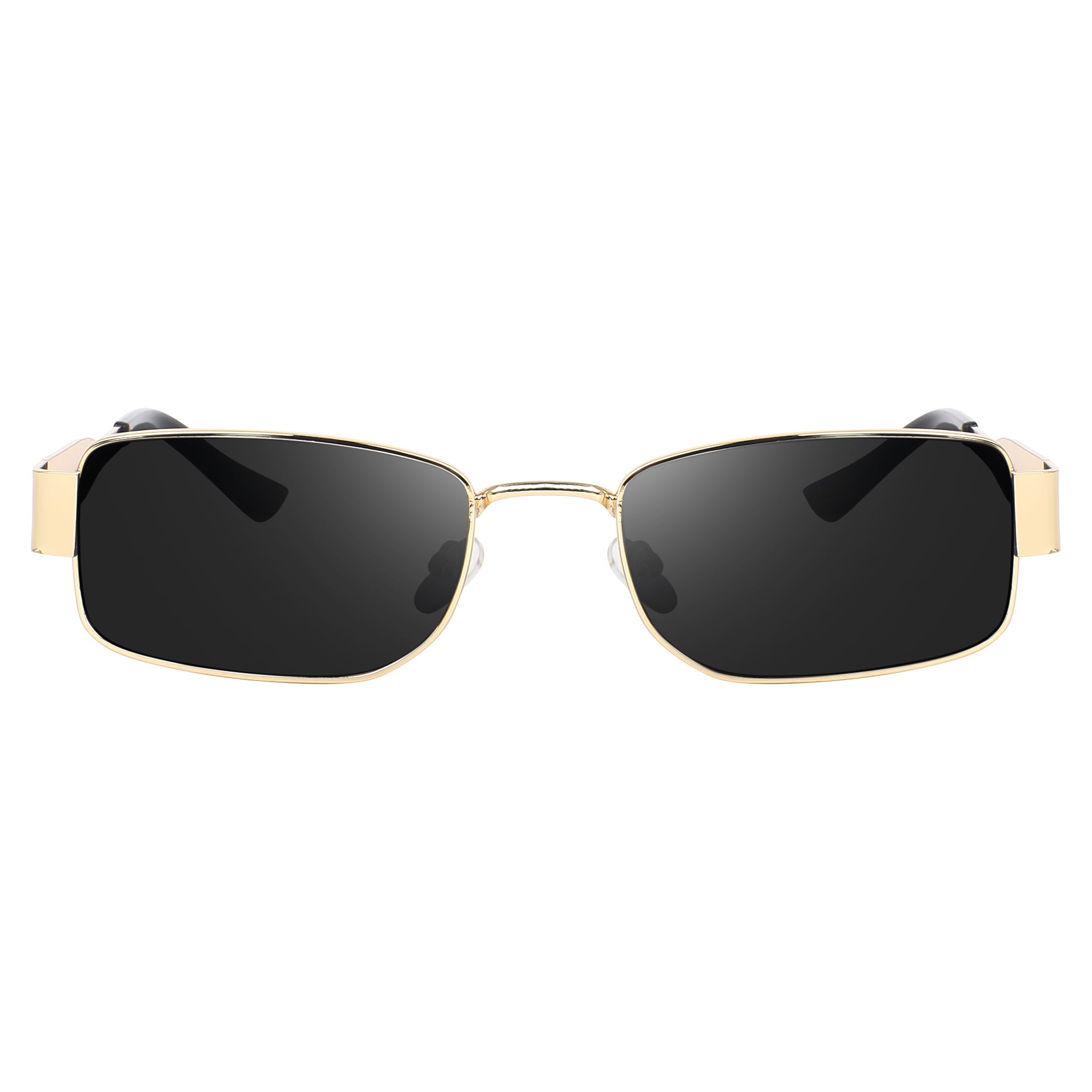 Dervin UV Protected Concave Shape Rectangular Sunglasses for Men and Women
