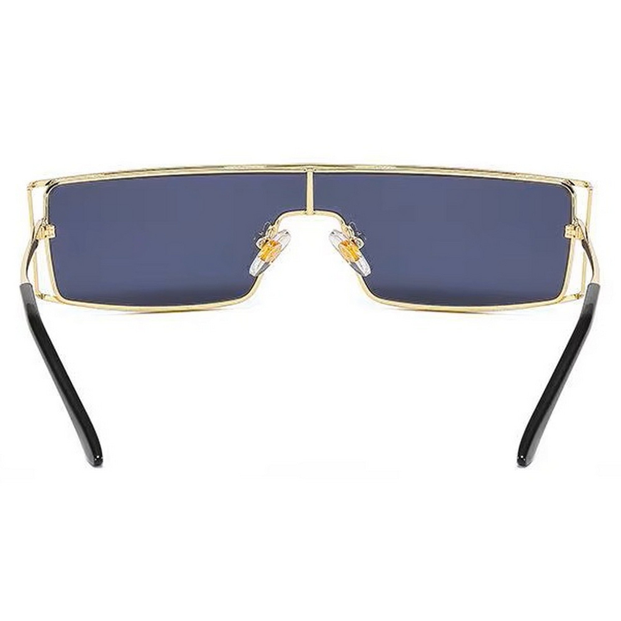 Dervin UV Protected Classic Retro Rectangular Sunglasses for Men & Women