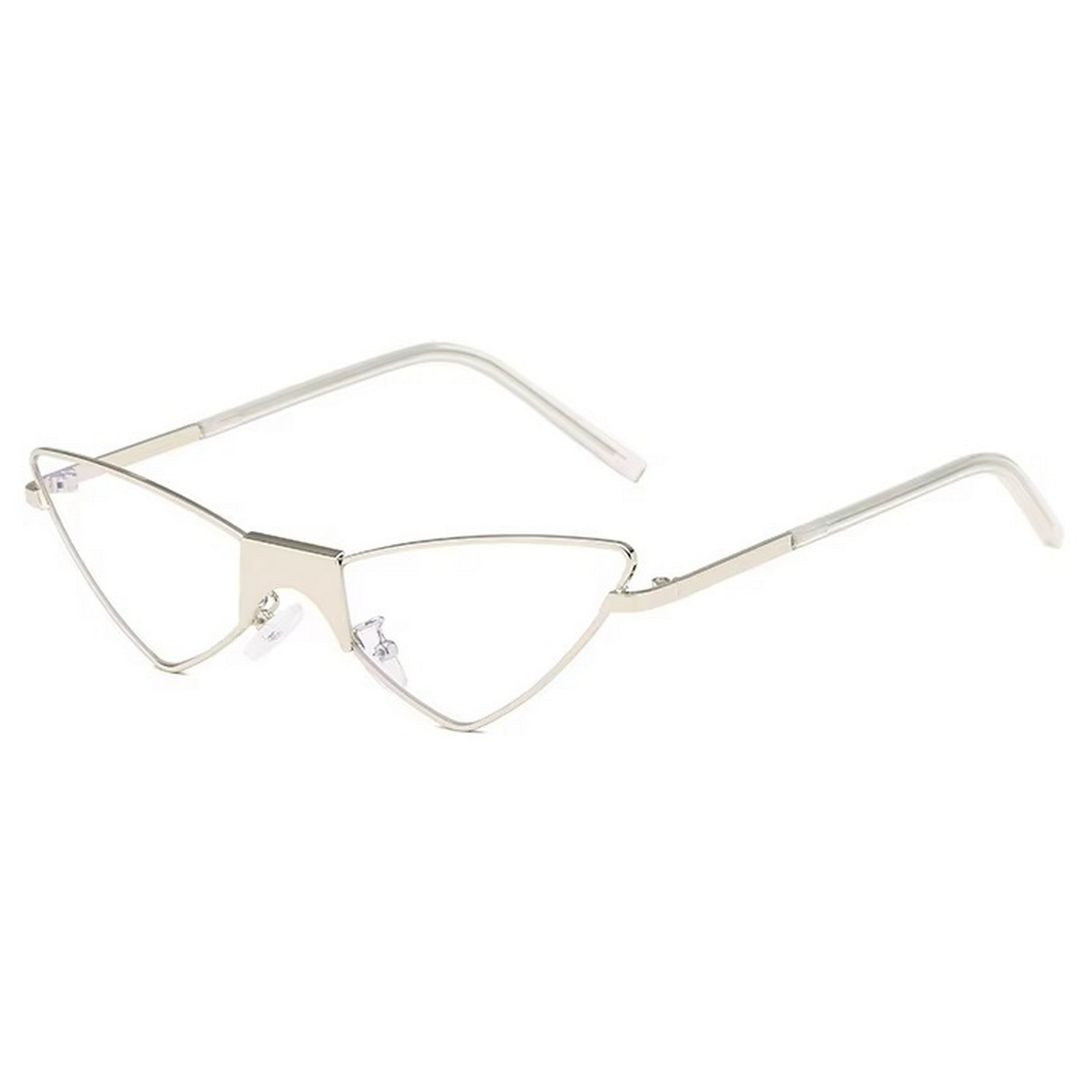 Dervin UV Protected Cat Eye Classic Retro Sunglasses for Women, Metal Frame Shades for Women