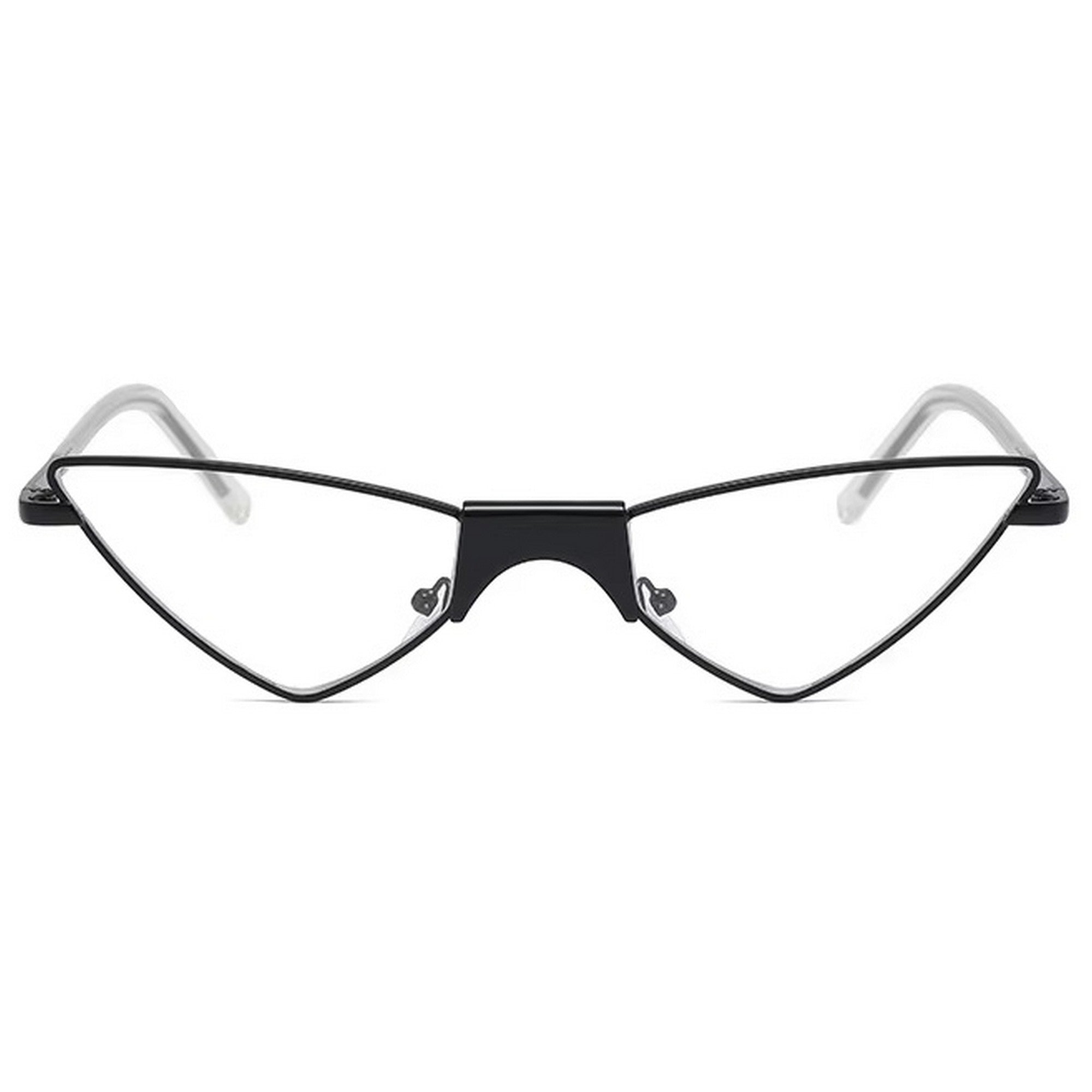 Dervin UV Protected Cat Eye Classic Retro Sunglasses for Women, Metal Frame Shades for Women