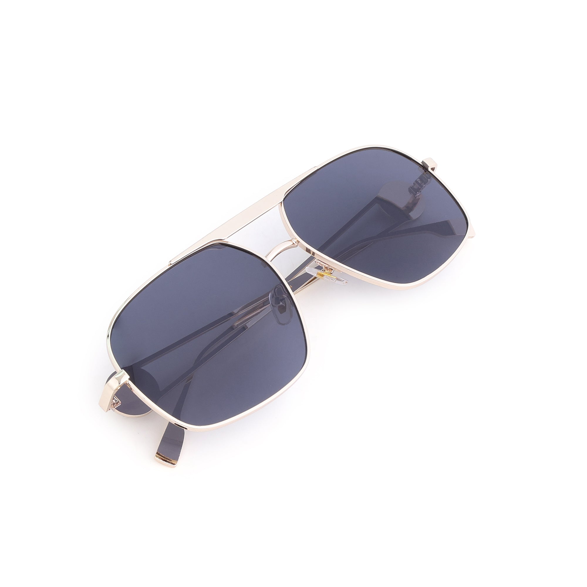 Dervin UV Protected Flat Bar Square Sunglasses for Men and Women