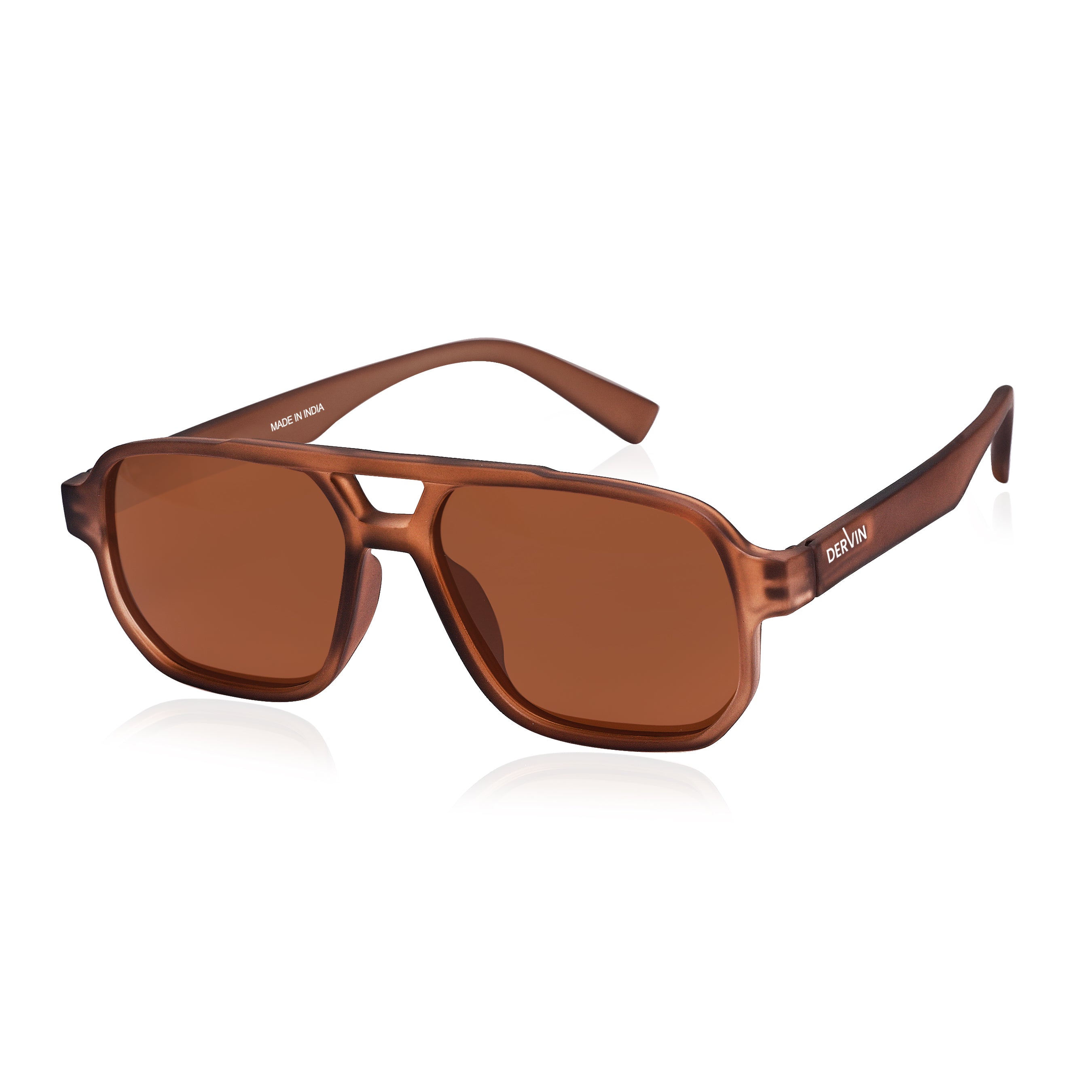 Dervin UV Protected Square Polarized Sunglasses for Men & Women