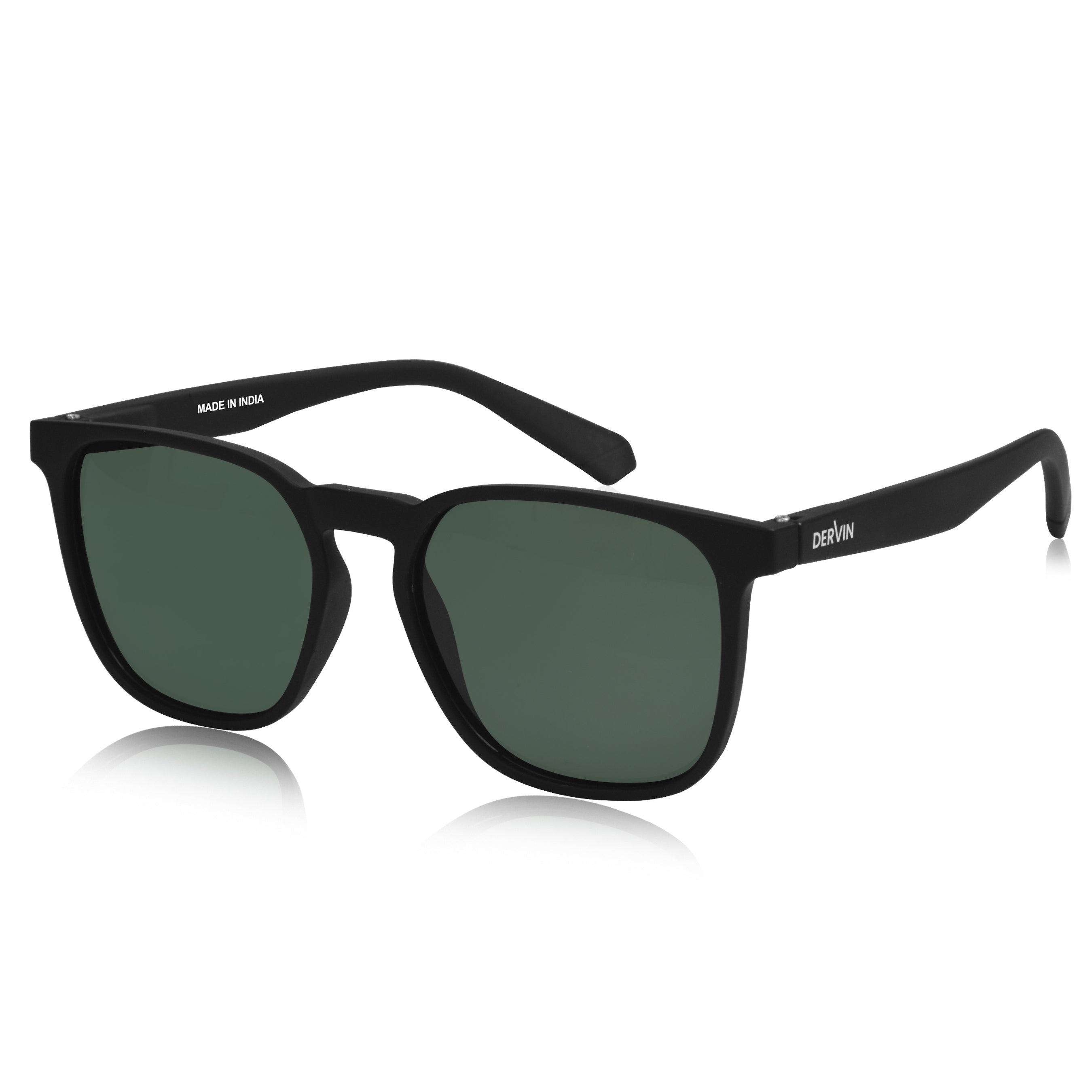 Dervin Square Polarized UV Protected Sunglasses for Men and Women