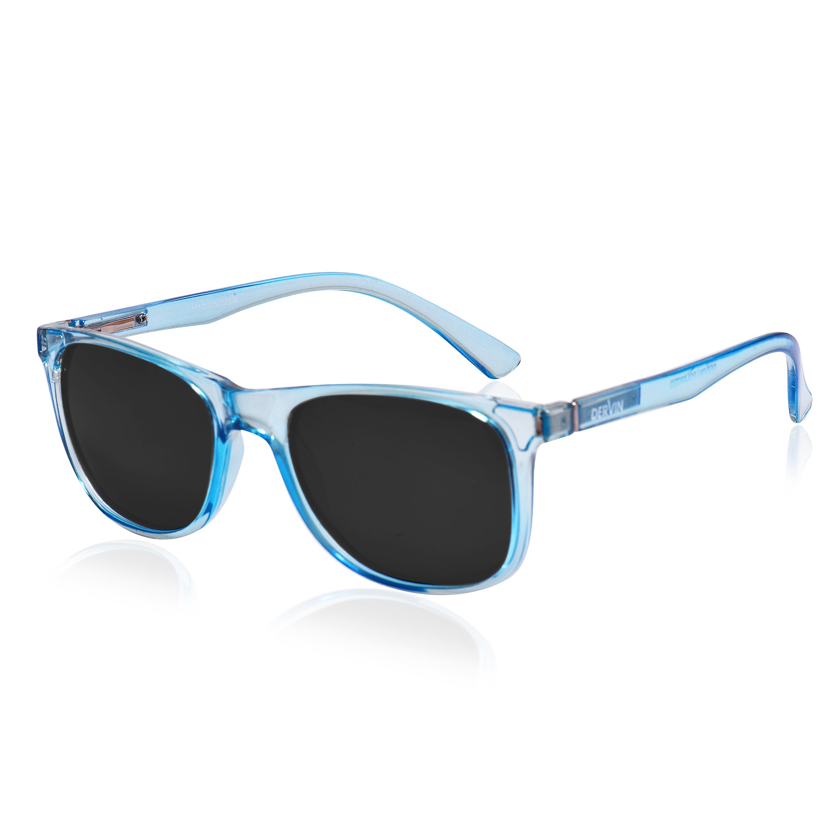 Dervin UV Protected Polarized Square Sunglasses for Men and Women