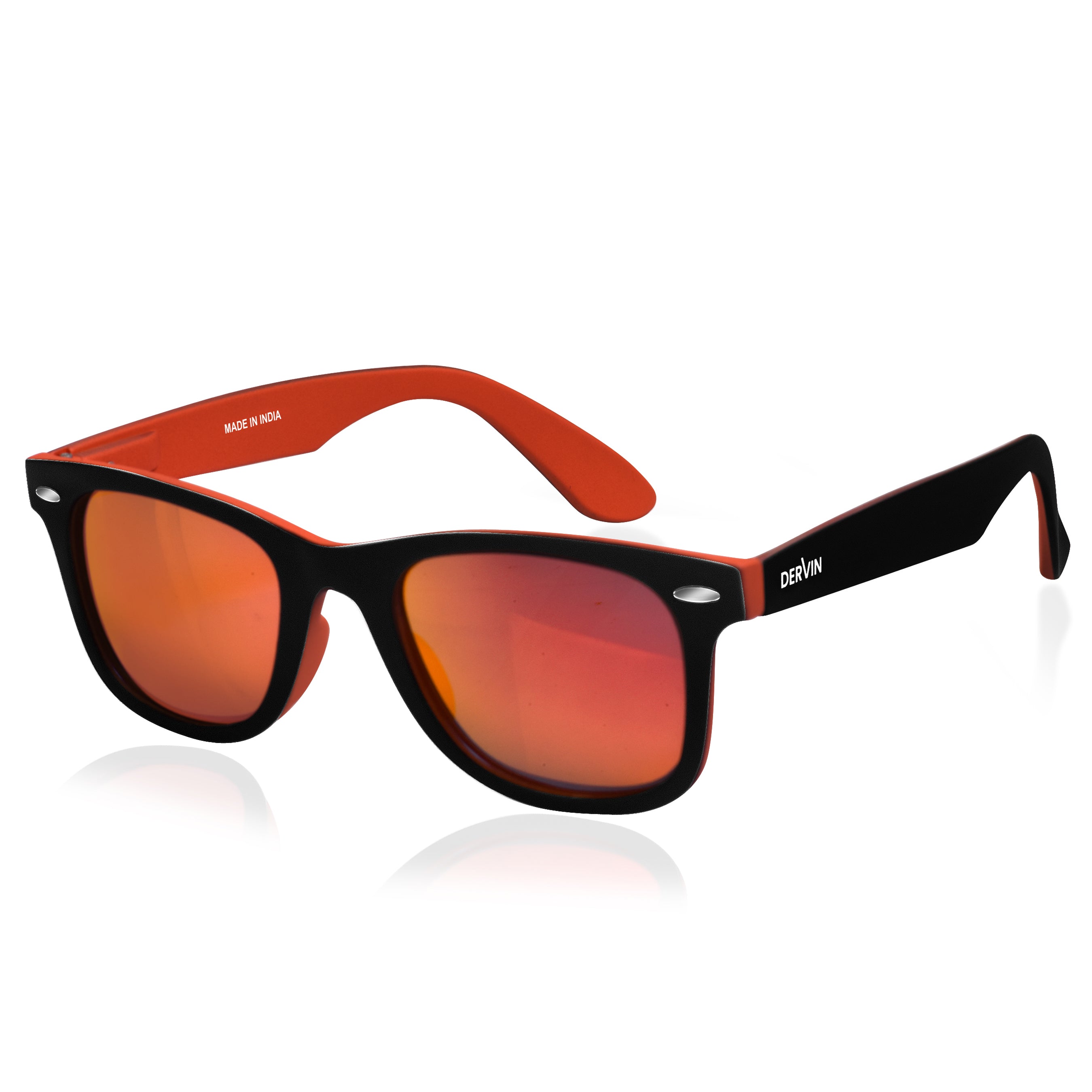 Dervin Square Polarized UV Protected Sunglasses for Men and Women