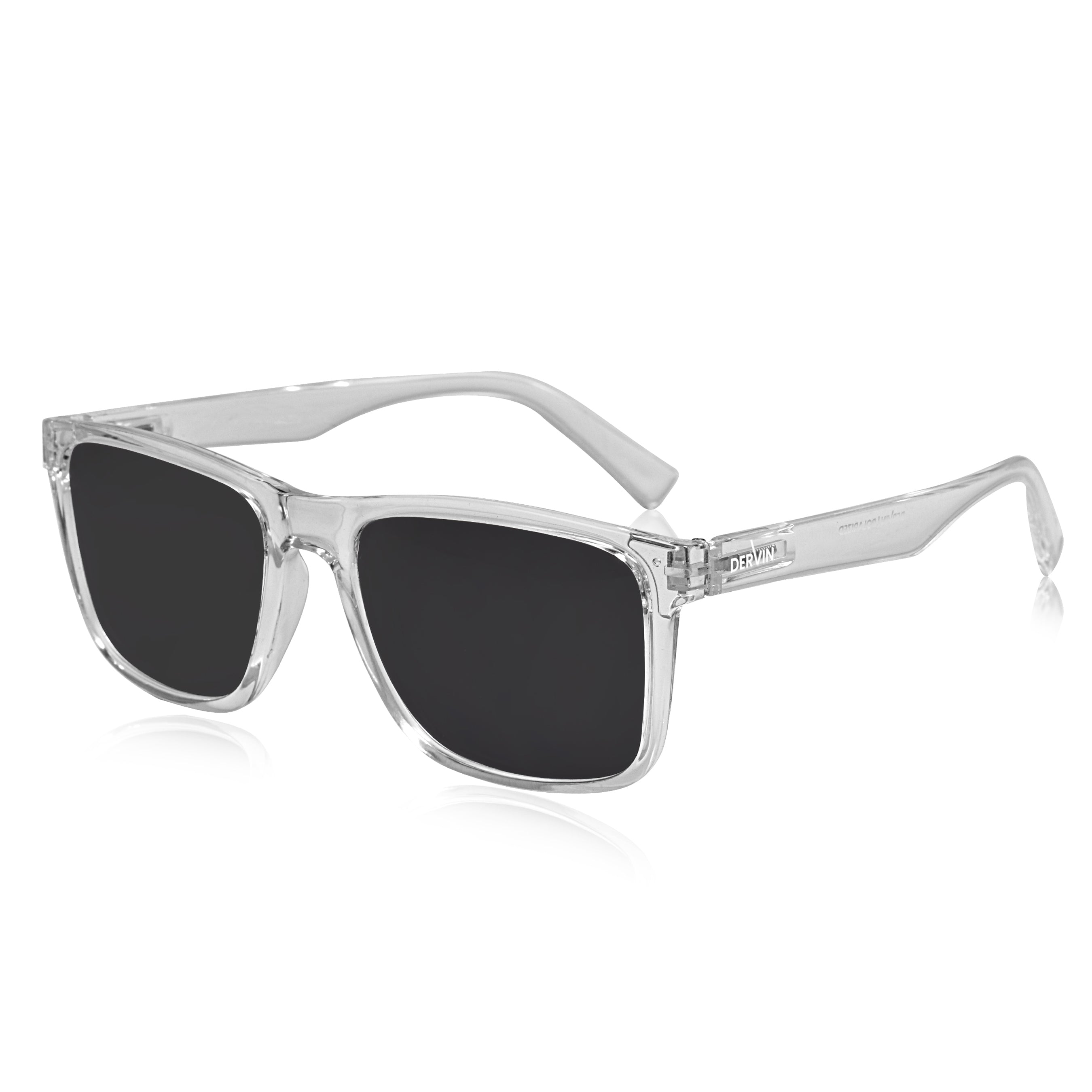 Dervin UV Protected Polarized Square Sunglasses for Men and Women