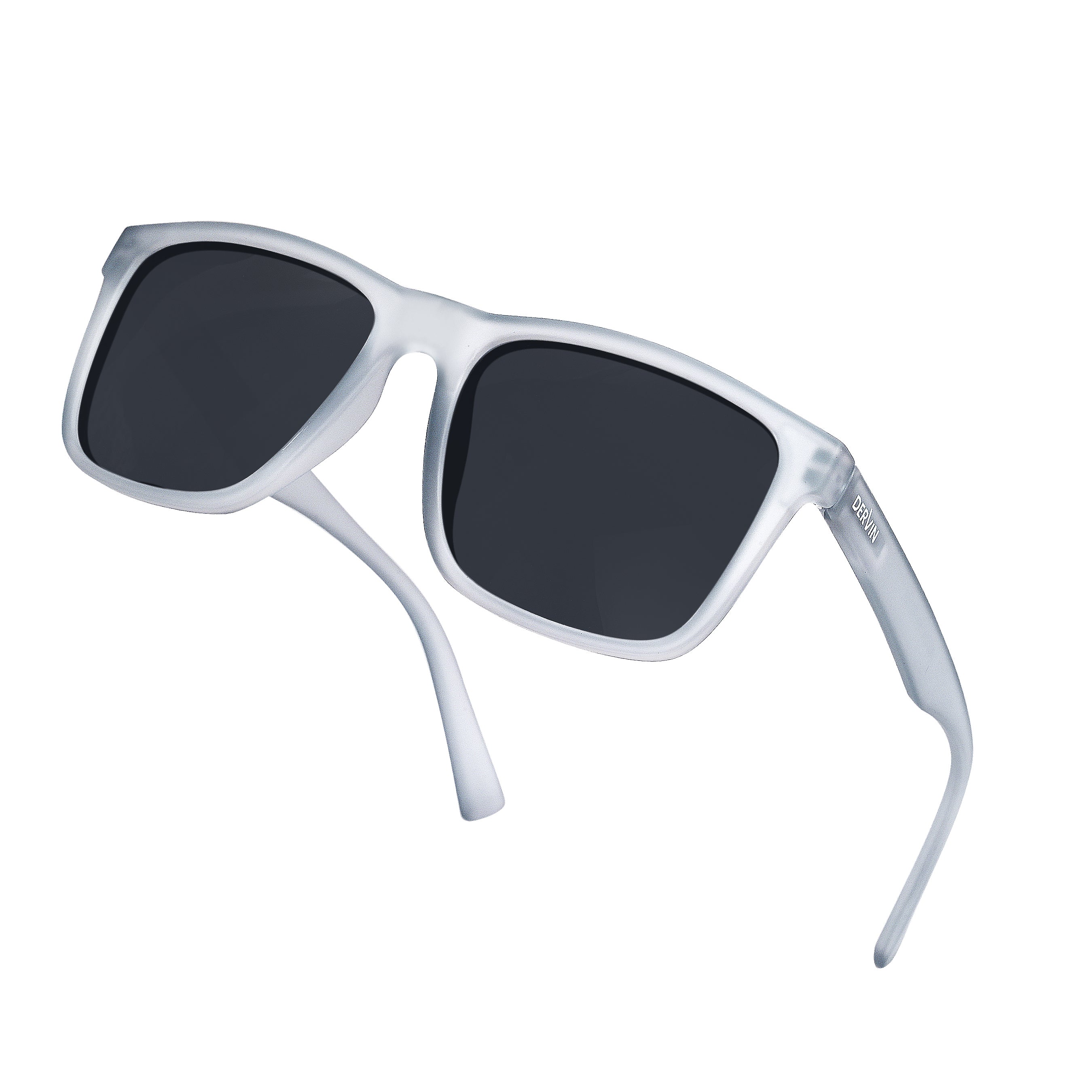 Dervin UV Protected Polarized Square Sunglasses for Men and Women