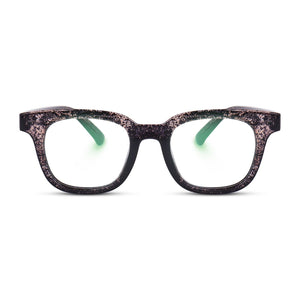 Dervin Blue Light Blocking Computer Glasses Gaming Filter Transparent Square Eyeglasses for Eye Protection Men and Women, Tablet/Laptop/Mobile/TV, Anti-blue & Anti eyestrain - Dervin