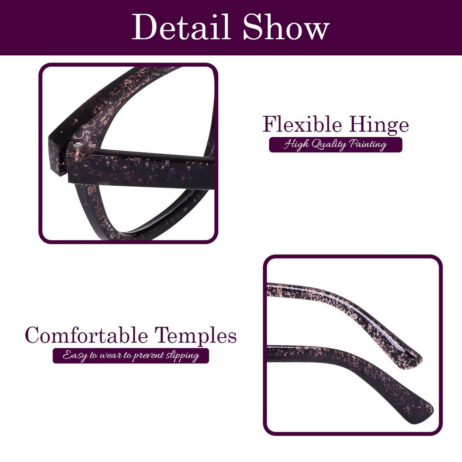 Dervin Blue Light Blocking Computer Glasses Gaming Filter Transparent Square Eyeglasses for Eye Protection Men and Women, Tablet/Laptop/Mobile/TV, Anti-blue & Anti eyestrain - Dervin