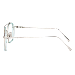 Dervin Blue Light Blocking Glasses Gaming Filter Transparent Hexagon Eyeglasses for Eye Protection Men Women, Computer/Tablet/Laptop/Mobile/TV, Anti-blue & Anti eyestrain - Dervin