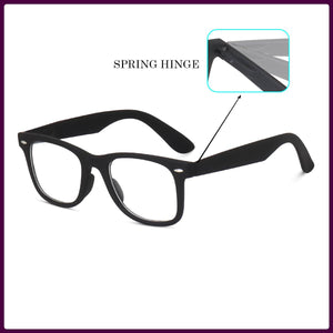 Dervin Clear Lens Square Sunglasses/Frames for Men and Women - Dervin