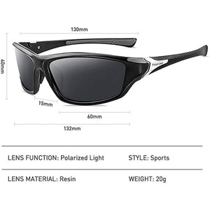 UV Protected Polarized Sports Sunglasses for Men Driving Cricket Fishing Cycling Sunglasses - Dervin