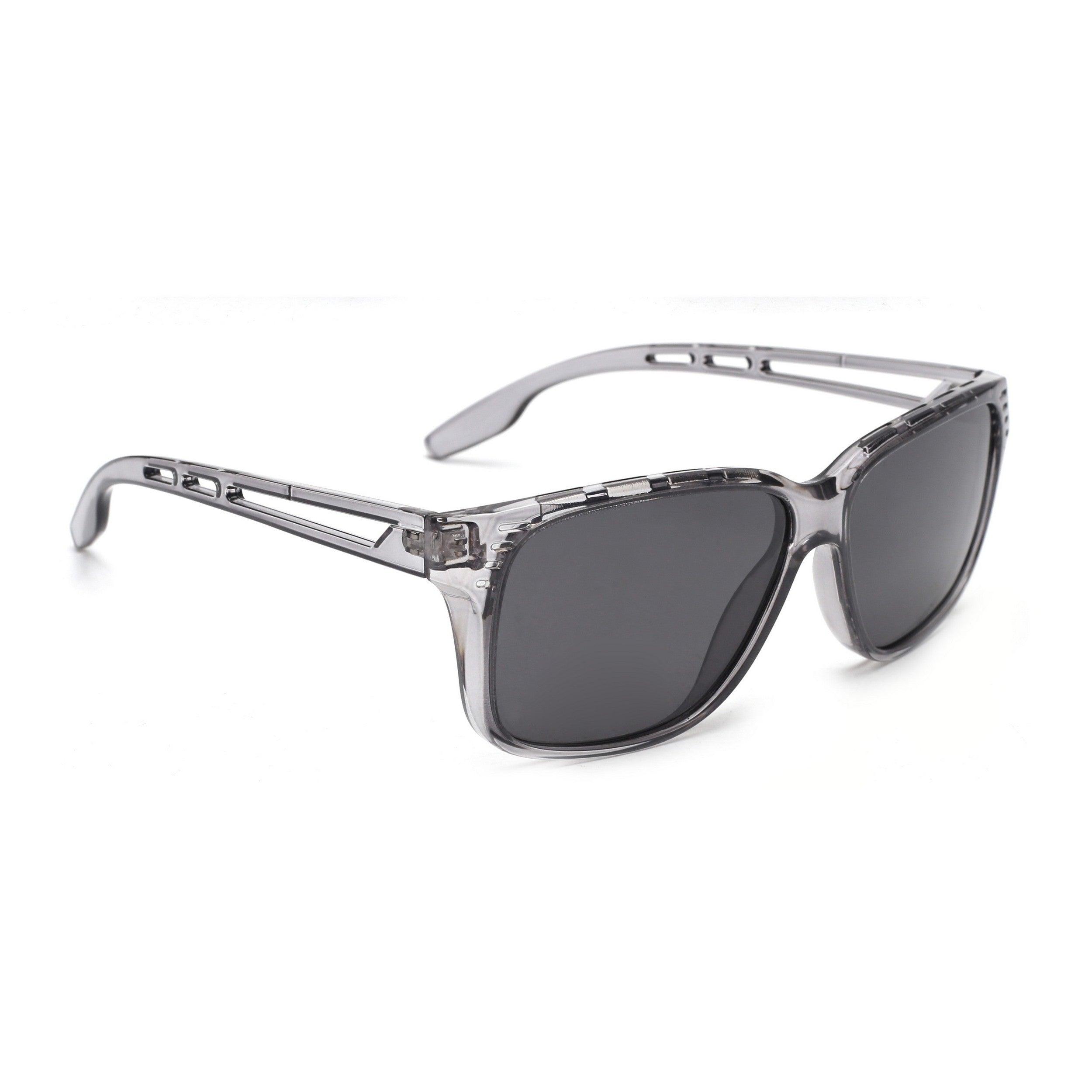 Dervin UV Protection Lightweight Square shaped Polarized Sunglasses for Men and women - Dervin