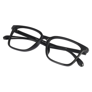 Dervin Blue Light Blocking Glasses Gaming Filter Transparent Square Eyeglasses for Eye Protection Men and Women, Computer/Tablet/Laptop/Mobile/TV, Anti-blue & Anti eyestrain - Dervin