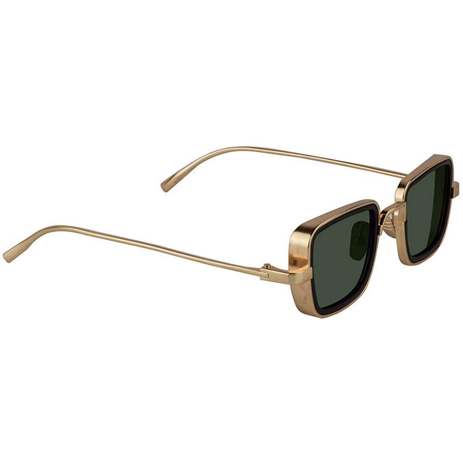 Dervin Kabir Singh Square Sunglasses (Green) - Dervin