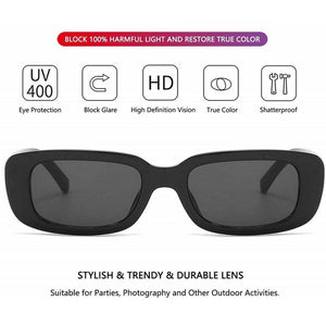 Rectanglular Sunglasses for Women - Dervin