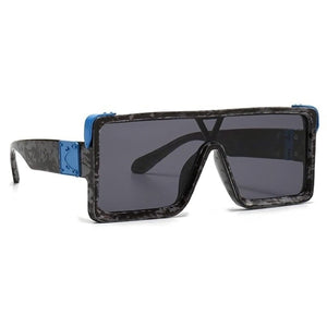 Retro Square Oversized Sunglasses for Men and Women - Dervin