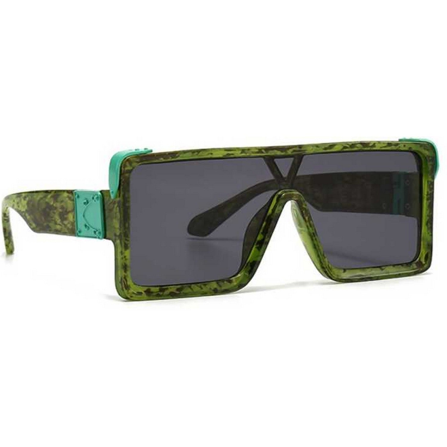 Retro Square Oversized Sunglasses for Men and Women - Dervin