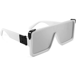 Retro Square Oversized Sunglasses for Men and Women - Dervin