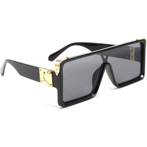 Retro Square Oversized Sunglasses for Men and Women - Dervin