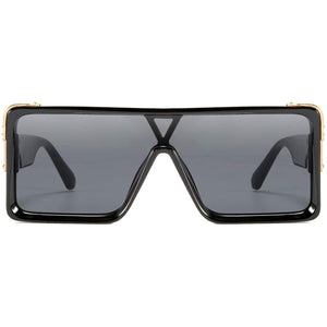 Retro Square Oversized Sunglasses for Men and Women - Dervin