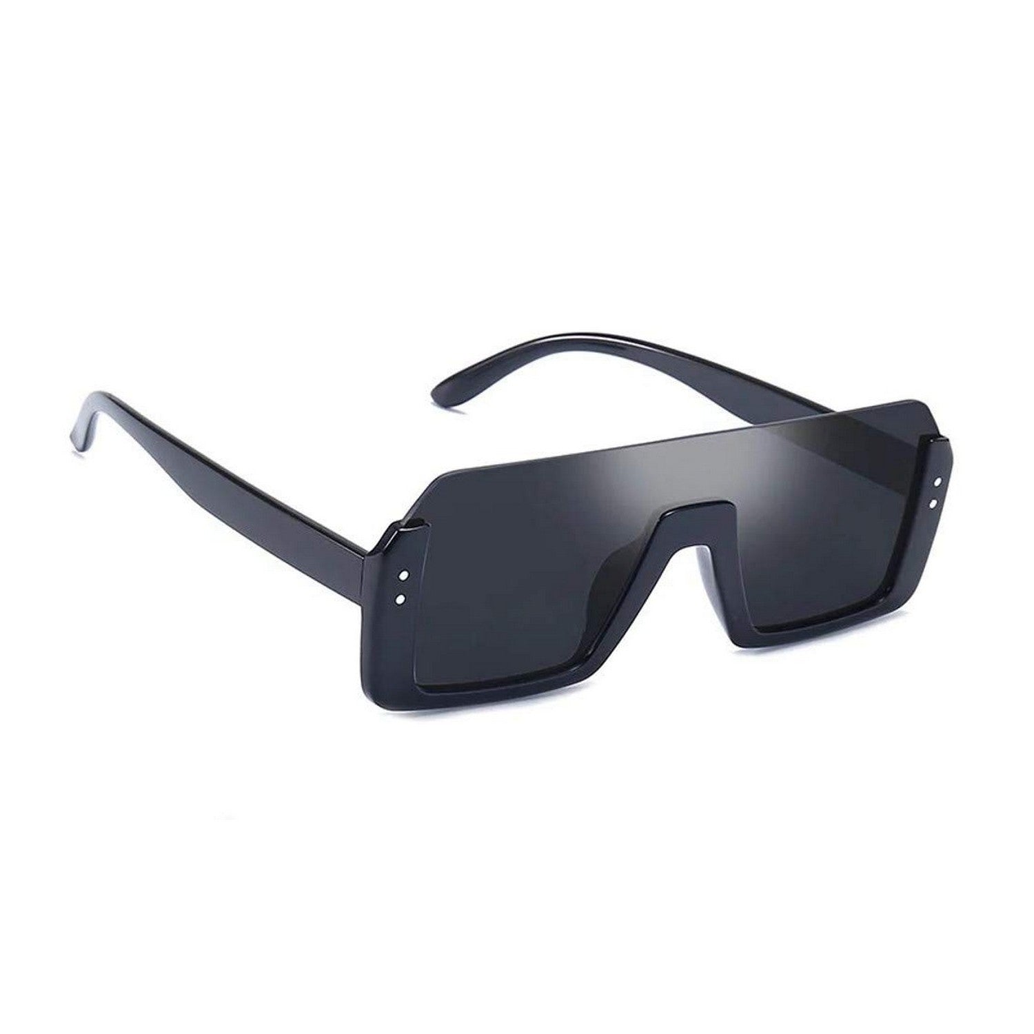 Square Unisex Half Rim Sunglass inspired by Shahid Kapoor and Sahil Khan Sunglasses - Dervin