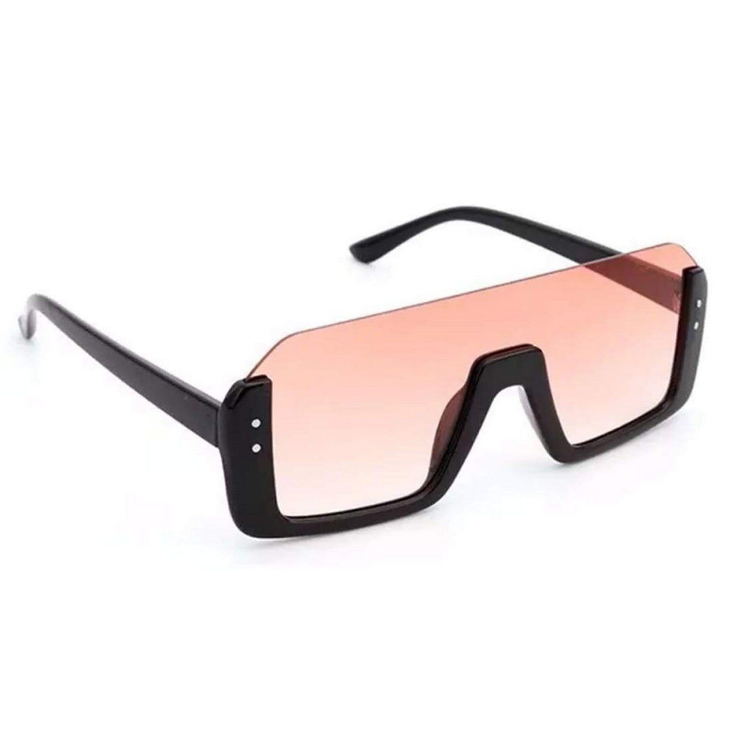 Square Unisex Half Rim Sunglass inspired by Shahid Kapoor and Sahil Khan Sunglasses - Dervin