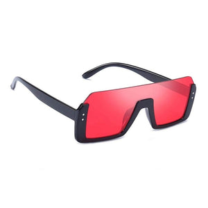 Square Unisex Half Rim Sunglass inspired by Shahid Kapoor and Sahil Khan Sunglasses - Dervin