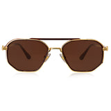 Dervin UV Protected Square Sunglasses for Men & Women, Black Gradient Lens, Polycarbonate Frame, Classic Style, Everyday Wear