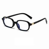 Dervin Blue Light Blocking Eyeglasses for Men & Women | Zero Power, Anti-Glare, Rectangular Frame, UV Protection, Lightweight Blue Cut Glasses for Computer/Tablet/Laptop/Mobile